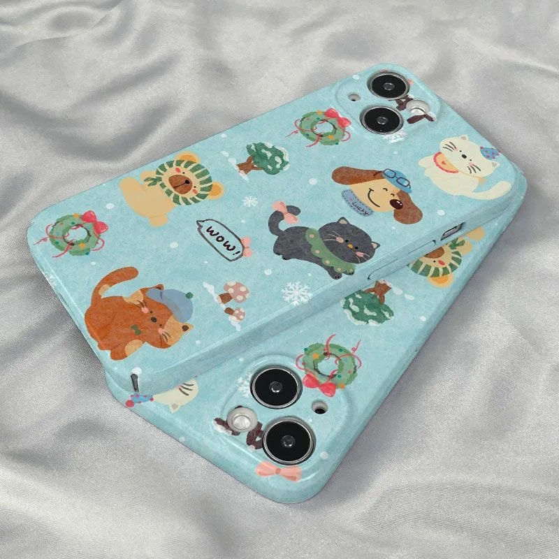 Christmas Graffiti Oil Painting Kitten Case for iPhone 16 15 14 13 Pro Max Back Phone Cover for 12 11 Pro 16 Plus 8 7 X XS Cover
Christmas Graffiti Oil Painting Kitten Case for iPhone 16 15 14 13 Pro Max Back Phone Cover for 12 11 Pro 16 Plus 8 7 X XS Cover