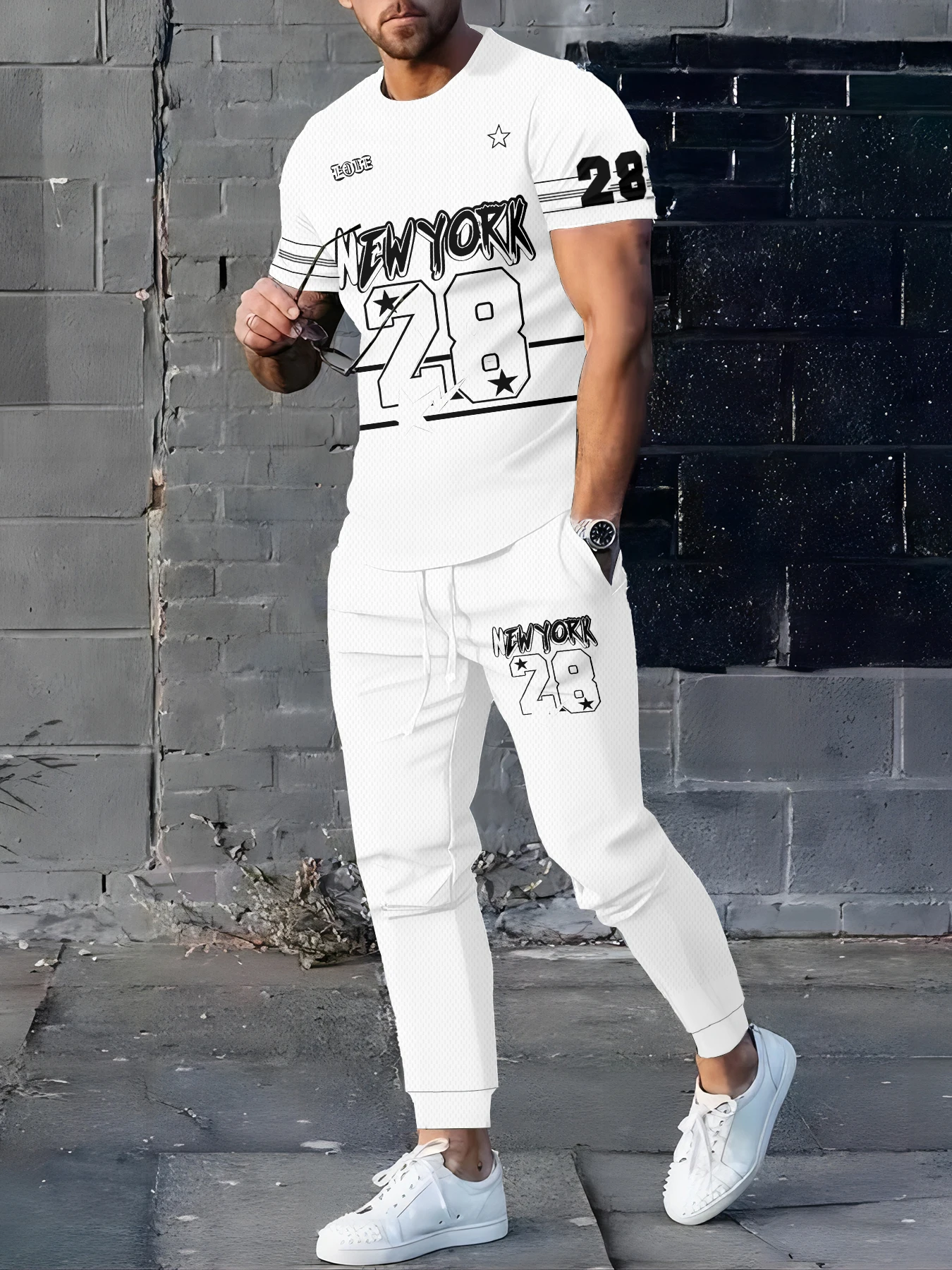 2026 Summer Men's Suit with Digital Print Breathable Lightweight Comfortable Leisure Sports Outdoor Men's Clothing
2026 Summer Men's Suit with Digital Print Breathable Lightweight Comfortable Leisure Sports Outdoor Men's Clothing