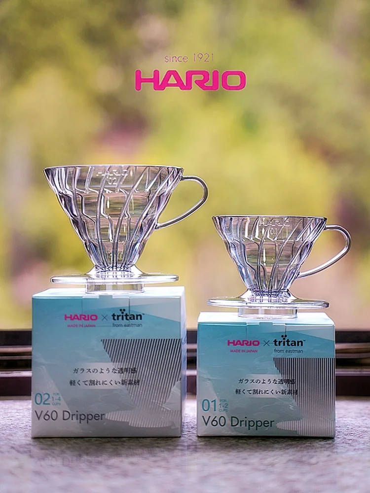 HARIO Original Resin Tritan V60 Coffee Filter Cup Heat Resistant Hand Brewing Drip Filter Cup Baby Bottle Material
HARIO Original Resin Tritan V60 Coffee Filter Cup Heat Resistant Hand Brewing Drip Filter Cup Baby Bottle Material