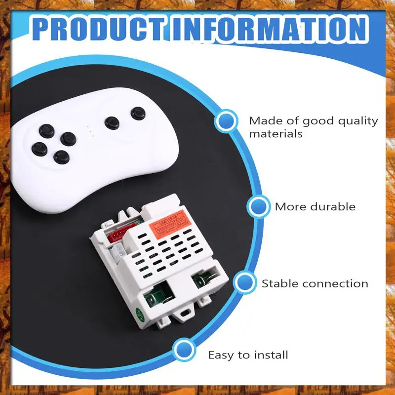 2025 Trend CSR-12T-1B 12V Kids Powered Ride Oncar Remote Control Andreceiver Forchildren Electric Car Replacement Parts
2025 Trend CSR-12T-1B 12V Kids Powered Ride Oncar Remote Control Andreceiver Forchildren Electric Car Replacement Parts