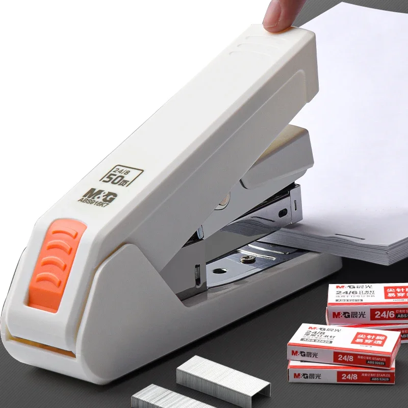 25/50/70 Sheets Effortless Stapler Paper Book Binding Stapling Machine School Office Supplies Stationery Accessories portable
25/50/70 Sheets Effortless Stapler Paper Book Binding Stapling Machine School Office Supplies Stationery Accessories portable