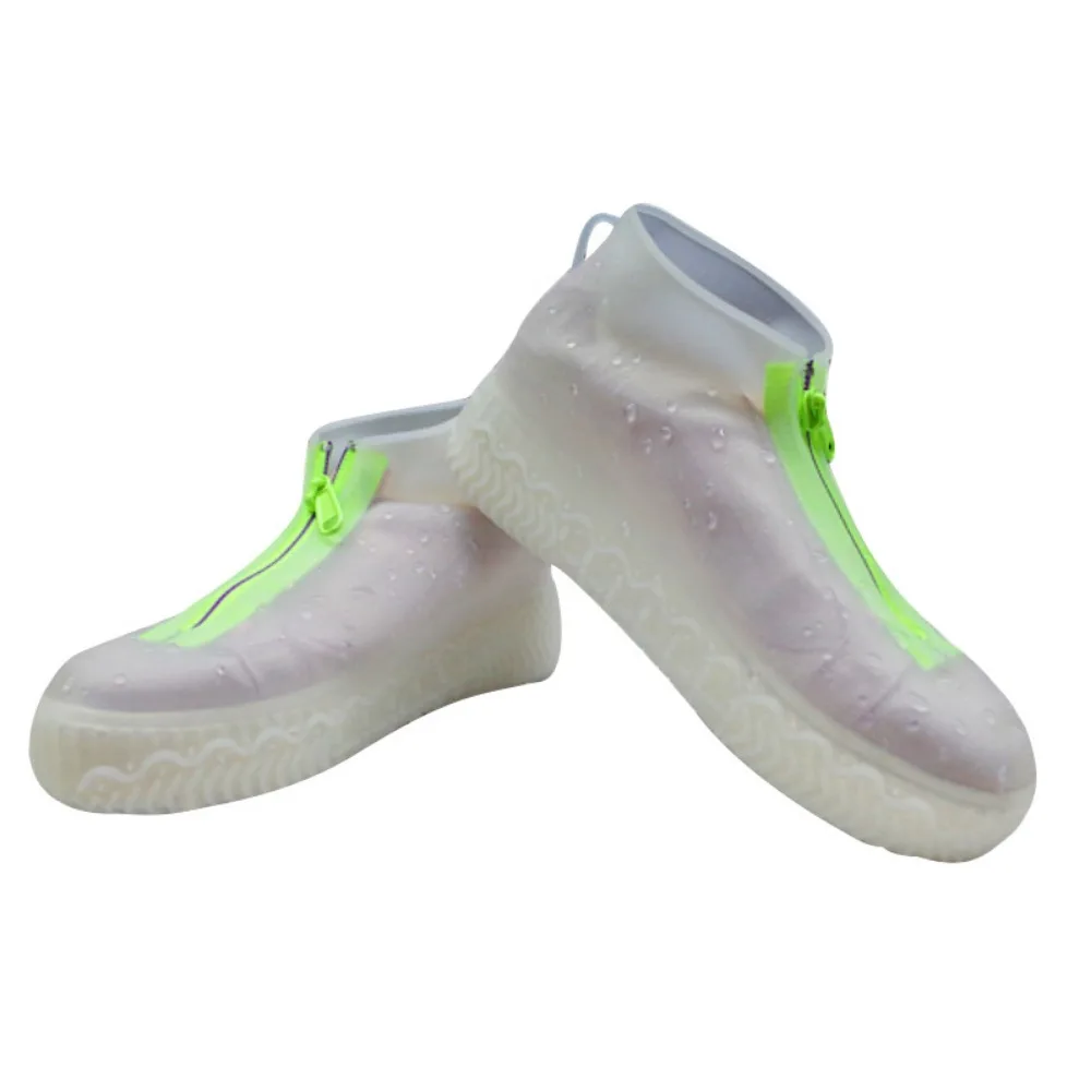 2Pcs Reusable Waterproof Shoe Cover Wear-resistant Zipper Non-Slip Rain Boots Thicken Portable Silicone Shoes Protective Cover
2Pcs Reusable Waterproof Shoe Cover Wear-resistant Zipper Non-Slip Rain Boots Thicken Portable Silicone Shoes Protective Cover