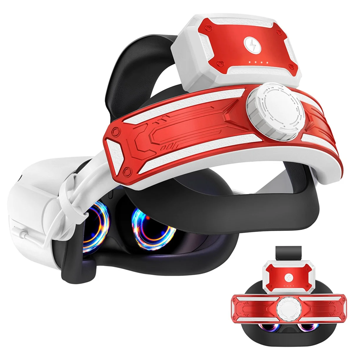 NEW ARRIVAL VR Head Strap with Battery for Meta/,Adjustable Elite Strap VR Power Charger Station VR Accessories Red
NEW ARRIVAL VR Head Strap with Battery for Meta/,Adjustable Elite Strap VR Power Charger Station VR Accessories Red