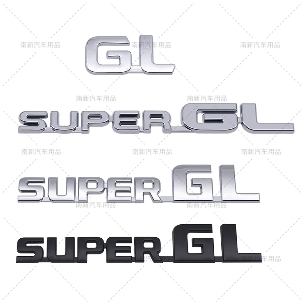 SUPERGL label is suitable for Toyota GL body sticker SUPERGL personalized three-dimensional label car sticker emblem
SUPERGL label is suitable for Toyota GL body sticker SUPERGL personalized three-dimensional label car sticker emblem