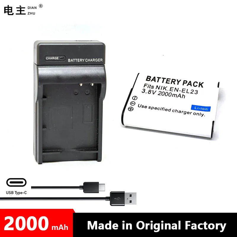 EN-EL23 ENEL23 EN EL23 Battery Charger For Nikon COOLPIX B700 P900s P900 P610s P610 P600 S810c Digital camera
EN-EL23 ENEL23 EN EL23 Battery Charger For Nikon COOLPIX B700 P900s P900 P610s P610 P600 S810c Digital camera