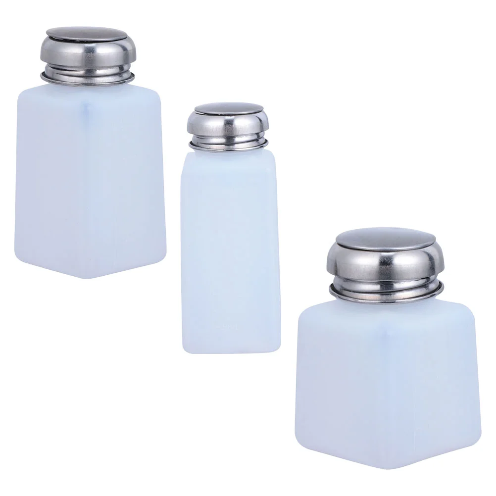3pcs Convenient Refillable Bottle Push Design Bottle Anti-static Bottle Storage Bottles Plastic Bottles
3pcs Convenient Refillable Bottle Push Design Bottle Anti-static Bottle Storage Bottles Plastic Bottles