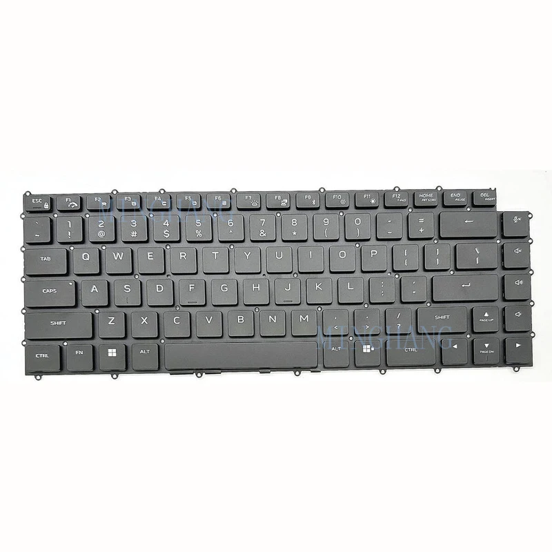 M M New US RGB Backlit Cherry Mechanical Keyboard For Alienware X16 R1 Laptop
