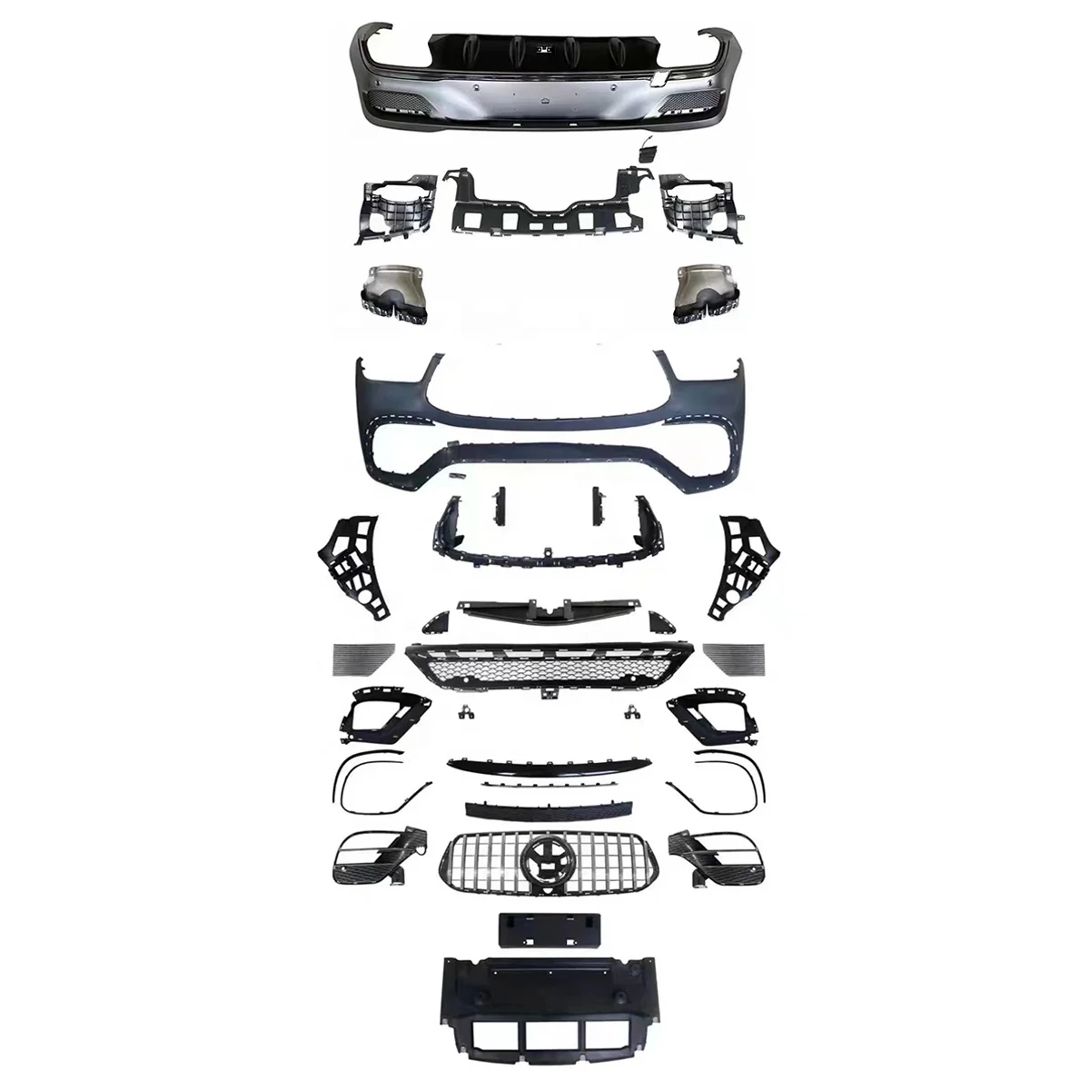 Automotive car body kits for Mercedes Benz GLE coupe W167 C167 upgrade to GLE63 COUPE AMG Model
Automotive car body kits for Mercedes Benz GLE coupe W167 C167 upgrade to GLE63 COUPE AMG Model