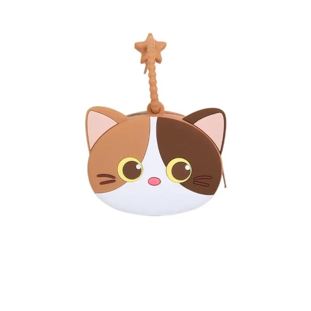 Casual Solid Color Cartoon Silicone Coin Purse Mini INS Cute Cat Wallet Earphone Storage Bag Data Cable Storage Bag Women
Casual Solid Color Cartoon Silicone Coin Purse Mini INS Cute Cat Wallet Earphone Storage Bag Data Cable Storage Bag Women