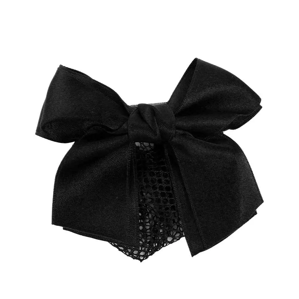 Sweet Headwear Nurse Bowknot For Girls Hotel Korean Bun Snood Ponytail Clip Hairgrips Cover Net Women Spring Clip
Sweet Headwear Nurse Bowknot For Girls Hotel Korean Bun Snood Ponytail Clip Hairgrips Cover Net Women Spring Clip