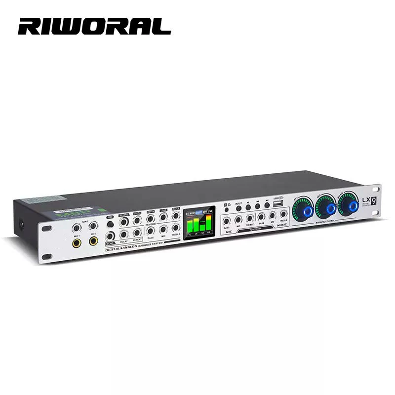 LX9 Color Screen Design Analog Preamplifier Effector Home Karaoke Stage Performance bar Karaoke Effects Processor
LX9 Color Screen Design Analog Preamplifier Effector Home Karaoke Stage Performance bar Karaoke Effects Processor