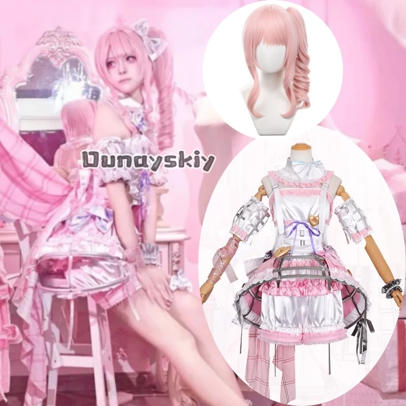 LWW17*Akiyama Mizuki Cosplay Costume PJSK Cute Pink Lolita Dress Party Suit Wig Role Party Lolita Halloween Carnival Uniforms
LWW17*Akiyama Mizuki Cosplay Costume PJSK Cute Pink Lolita Dress Party Suit Wig Role Party Lolita Halloween Carnival Uniforms