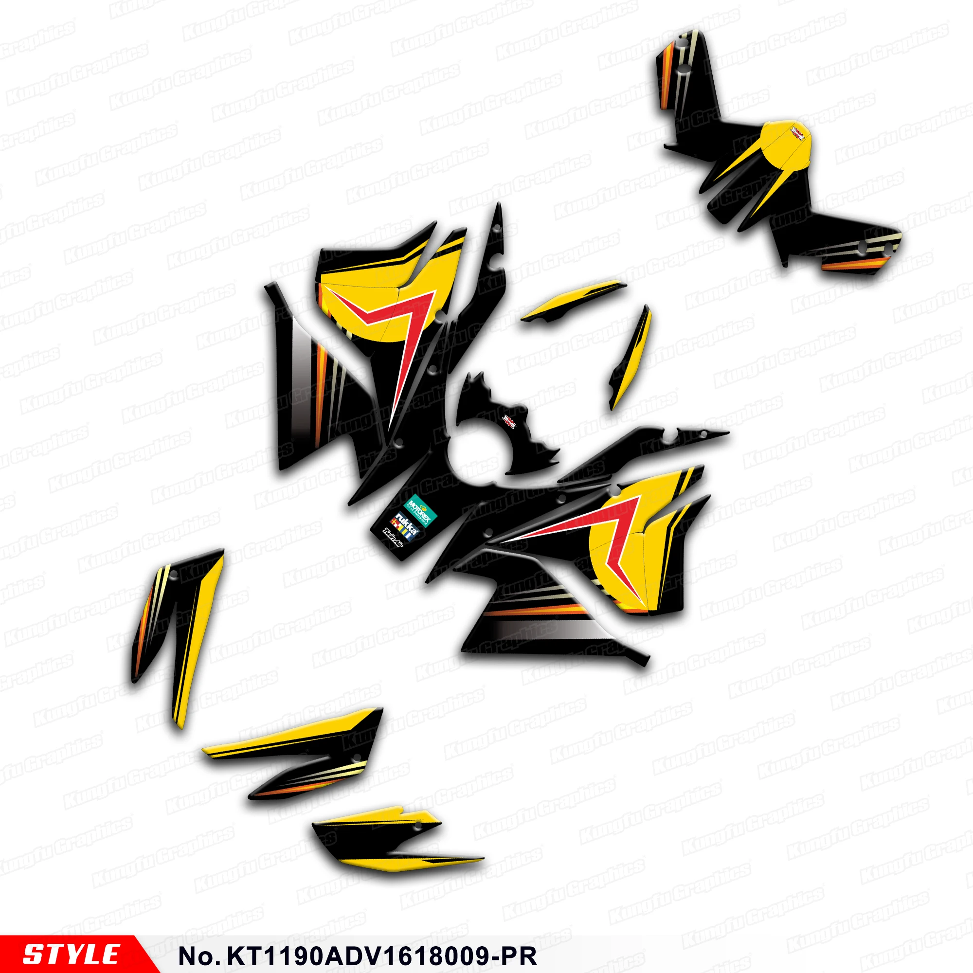 JY Racing Graphic Decal Kit Motorcycle Sticker for KTM 1050 1090 1190 Adventure ADV 2016 2017 2018
JY Racing Graphic Decal Kit Motorcycle Sticker for KTM 1050 1090 1190 Adventure ADV 2016 2017 2018