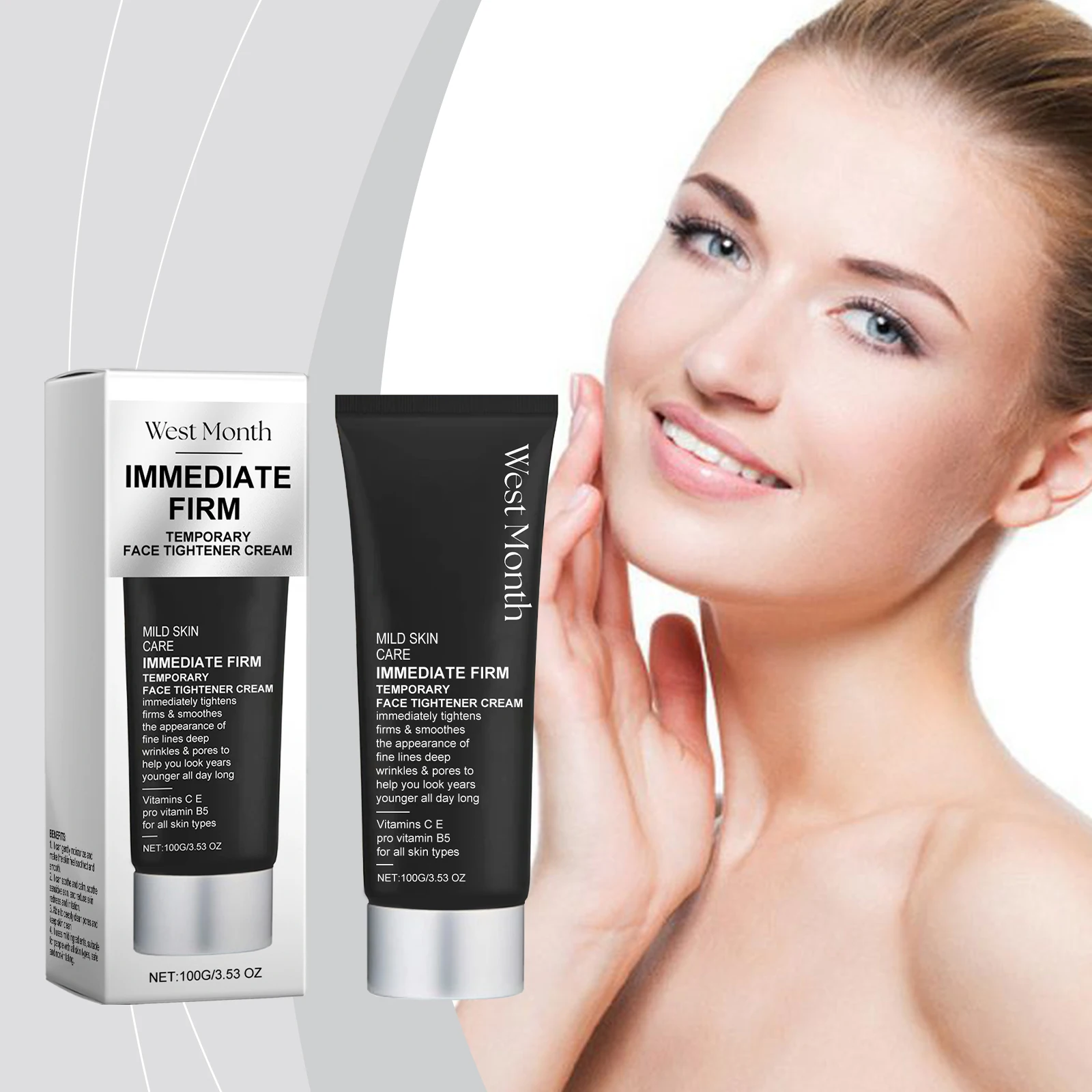 Facial Firming Cream, Hydrating & Nourishing Face Care, Moisturizing Treatment for Tighter Skin
Facial Firming Cream, Hydrating & Nourishing Face Care, Moisturizing Treatment for Tighter Skin