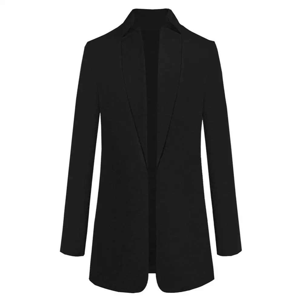 Office Lady Autumn Winter Women Jackets Blends Solid Color Stand Collar Women Blends Jacket Woolen Long Coat Plus Size Cardigan
Office Lady Autumn Winter Women Jackets Blends Solid Color Stand Collar Women Blends Jacket Woolen Long Coat Plus Size Cardigan