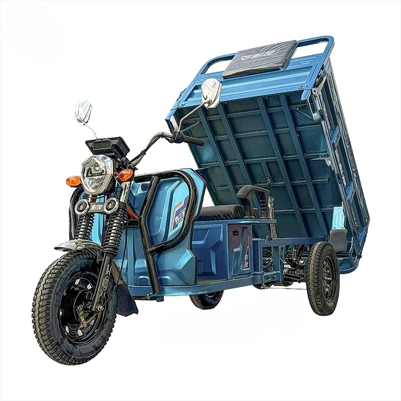 Грузовой электрический трицикл с тремя колесами, 1000 Вт, электрический трицикл-скутер для перевозки грузов.
Грузовой электрический трицикл с тремя колесами, 1000 Вт, электрический трицикл-скутер для перевозки грузов.