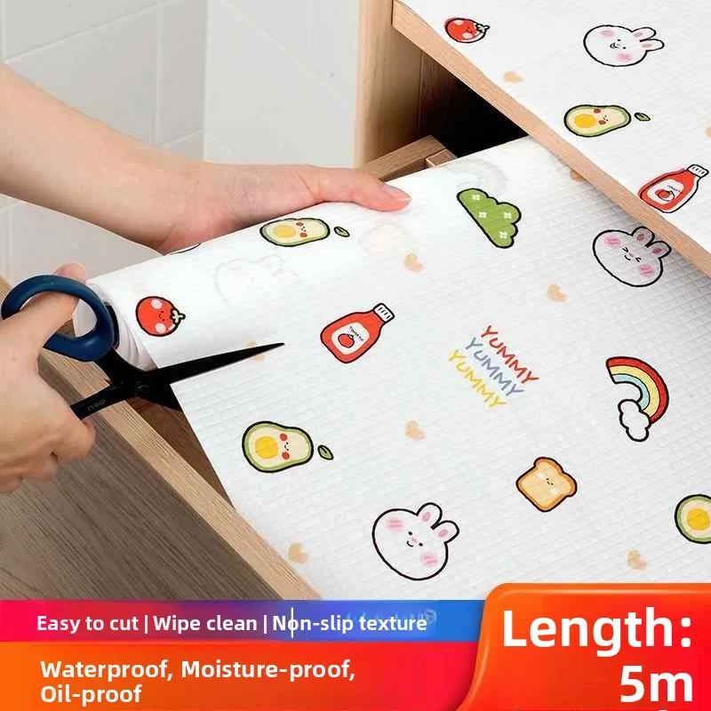 Thickened Waterproof Oilproof Drawer Pad Paper No Glue Needed Kitchen Home Use Closet Cabinet Cuttable Moisture Proof Mat
Thickened Waterproof Oilproof Drawer Pad Paper No Glue Needed Kitchen Home Use Closet Cabinet Cuttable Moisture Proof Mat