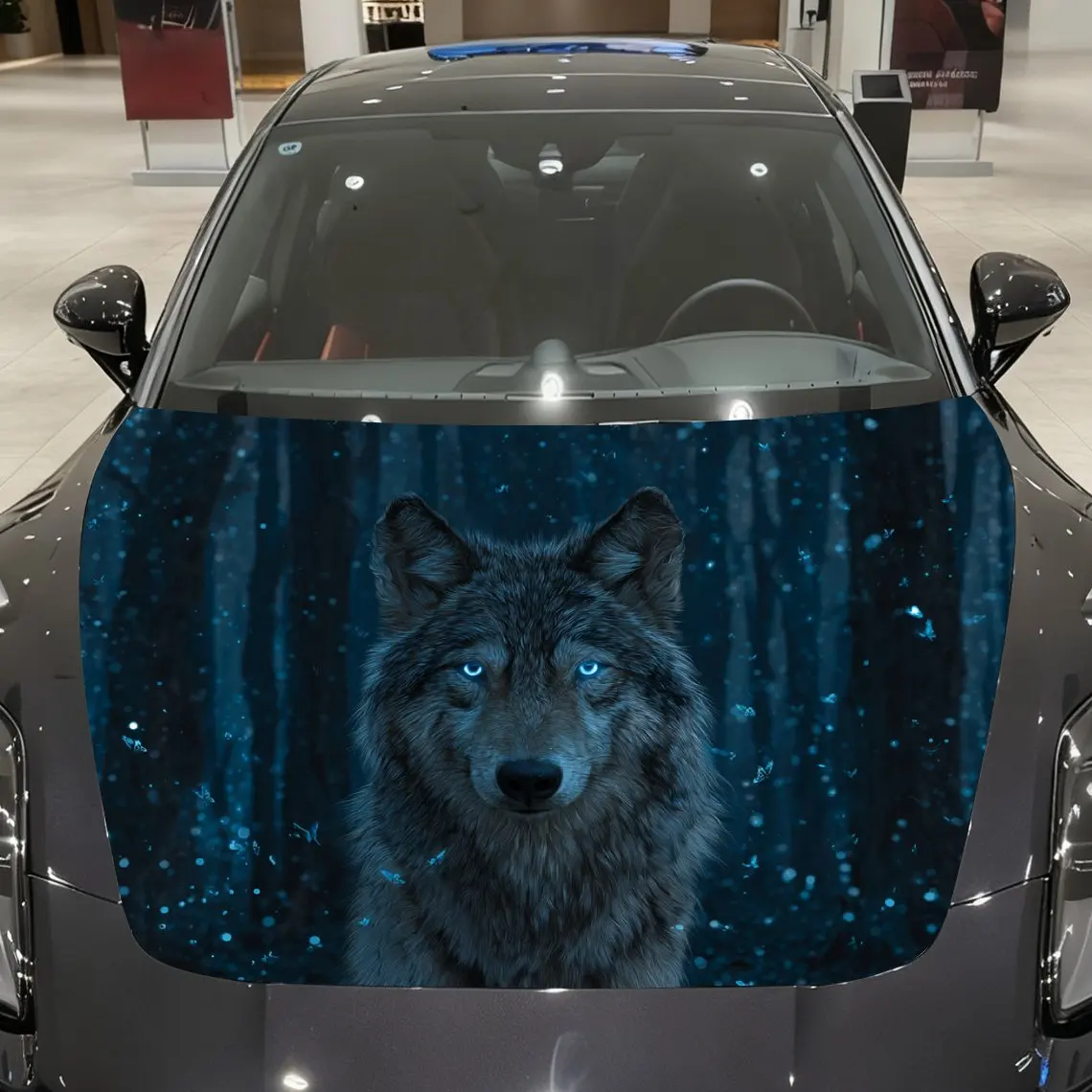 Shadow Wolf Car Hood Decal Sticker - Durable Vinyl Protective Film For Most Vehicles, Scratch-Resistant Automotive Exterior Acce
Shadow Wolf Car Hood Decal Sticker - Durable Vinyl Protective Film For Most Vehicles, Scratch-Resistant Automotive Exterior Acce
