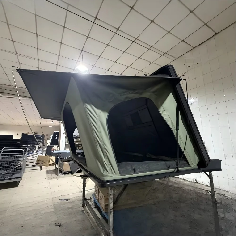 Factory-customized 50kgs Aluminum Alloy Roof Tent for Outdoor Self-driving Tour Ultra-thin Waterproof Car Tent
Factory-customized 50kgs Aluminum Alloy Roof Tent for Outdoor Self-driving Tour Ultra-thin Waterproof Car Tent