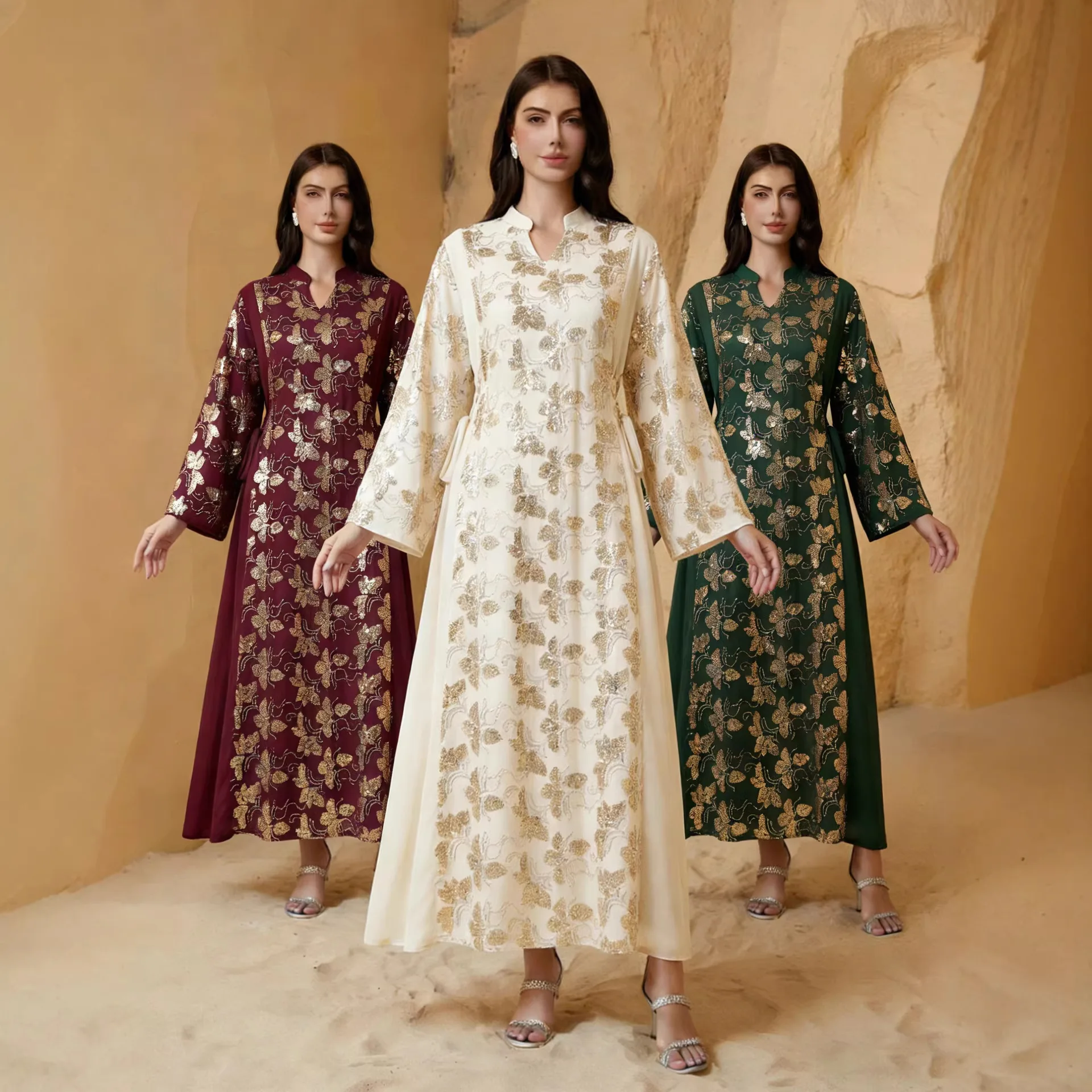 Abaya Dress Women Muslim Eid Vestidos Bronzing Kaftan Party Dresses Morocco Jalabiya Ramadan Abayas Dubai Arab Long Robe 2026
Abaya Dress Women Muslim Eid Vestidos Bronzing Kaftan Party Dresses Morocco Jalabiya Ramadan Abayas Dubai Arab Long Robe 2026
