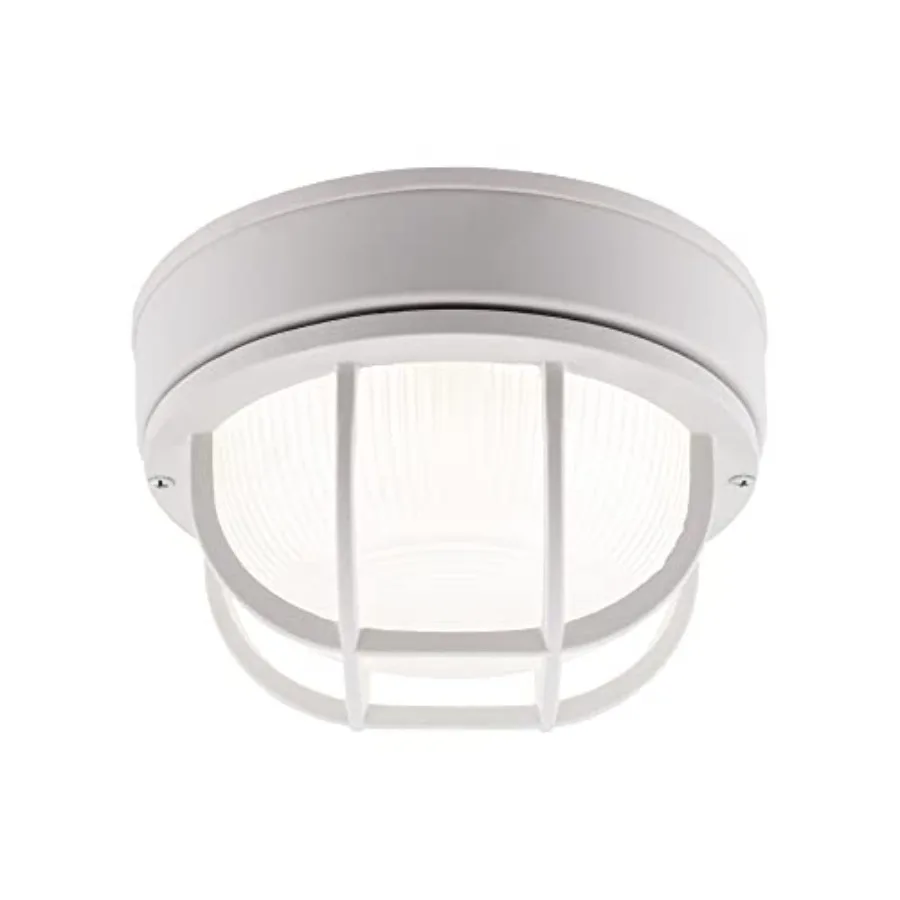 8.0 inch Outdoor Round LED Bulkhead Light Fixture, Wall or Ceiling Flush Mount Waterproof, for Porch, Basement, Hallway, Balcon
8.0 inch Outdoor Round LED Bulkhead Light Fixture, Wall or Ceiling Flush Mount Waterproof, for Porch, Basement, Hallway, Balcon