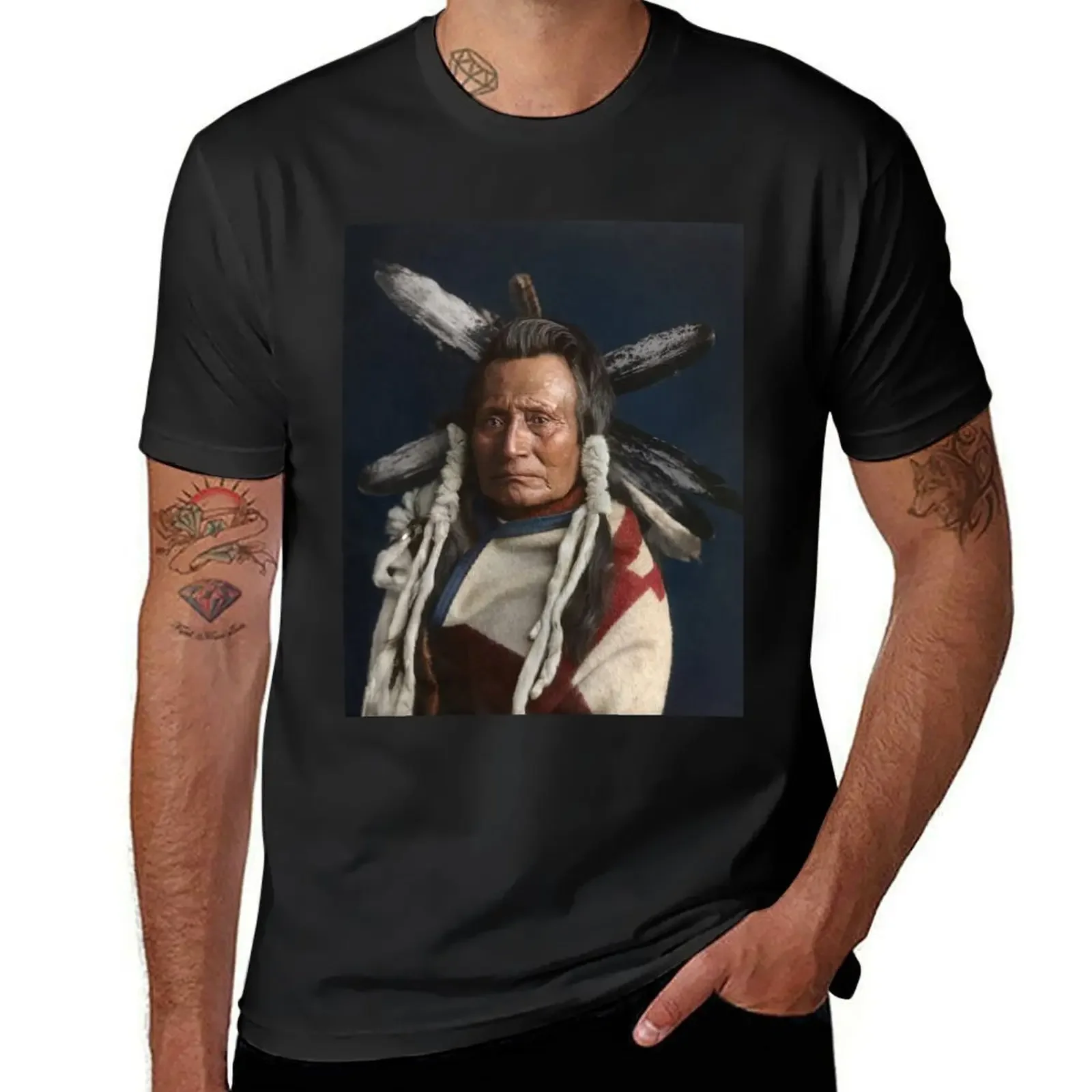 Hash-Nash-Shut, a Wasco Indian chief, 1906 T-Shirt aesthetic clothes essential t shirt cotton graphic tees anime shirts men
Hash-Nash-Shut, a Wasco Indian chief, 1906 T-Shirt aesthetic clothes essential t shirt cotton graphic tees anime shirts men