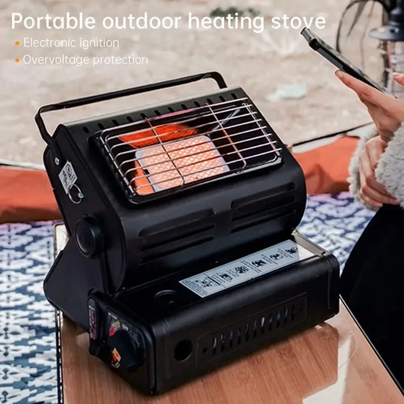 Portable Gas Camping Stove Outdoor Picnic BBQ Stove Portable Hand Warmer Home Heater Cassette Stove for Camping Tent Fishing
Portable Gas Camping Stove Outdoor Picnic BBQ Stove Portable Hand Warmer Home Heater Cassette Stove for Camping Tent Fishing