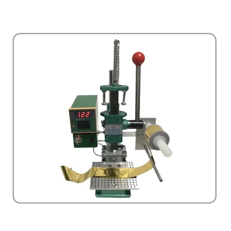 New Upgrade Manual Hot Stamping Machine 220V/110V Leather Logo Printing Machine Hot Press Hot Stamping Creasing Branding Machine
New Upgrade Manual Hot Stamping Machine 220V/110V Leather Logo Printing Machine Hot Press Hot Stamping Creasing Branding Machine