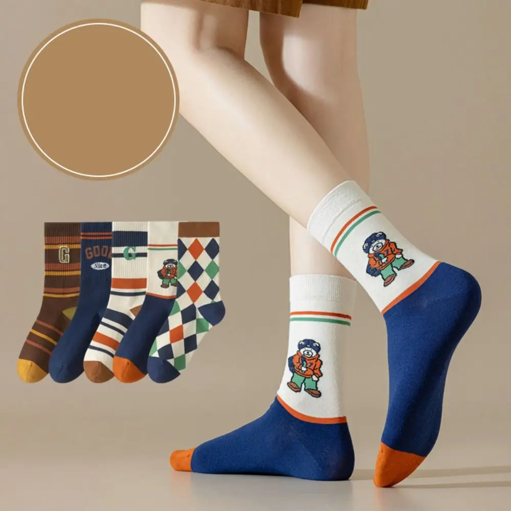Korean Style Stripe Socks Creative Harajuku Cotton Casual Socks Warm Short Socks Middle Tube Socks Streetwear
Korean Style Stripe Socks Creative Harajuku Cotton Casual Socks Warm Short Socks Middle Tube Socks Streetwear