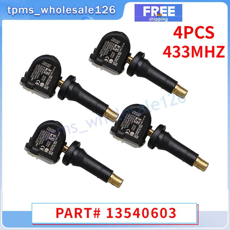 4X TPMS Tire Pressure Monitoring Sensor 433MHZ 13540603 For Buick Regal Cadillac CT6 Chevrolet Camaro Impala Malibu GMC Acadia
4X TPMS Tire Pressure Monitoring Sensor 433MHZ 13540603 For Buick Regal Cadillac CT6 Chevrolet Camaro Impala Malibu GMC Acadia