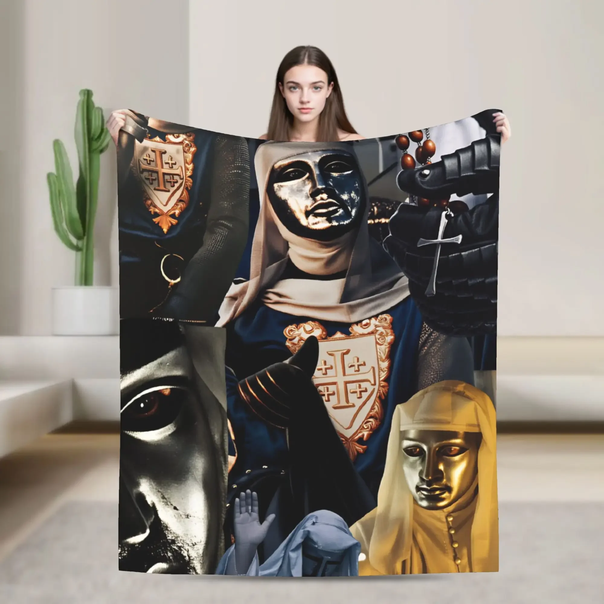 Baldwin IV of Jerusalem Cozy Flannel Throw Blanket for Living Room Bed Travel Car Funny Winter Bedspread
Baldwin IV of Jerusalem Cozy Flannel Throw Blanket for Living Room Bed Travel Car Funny Winter Bedspread