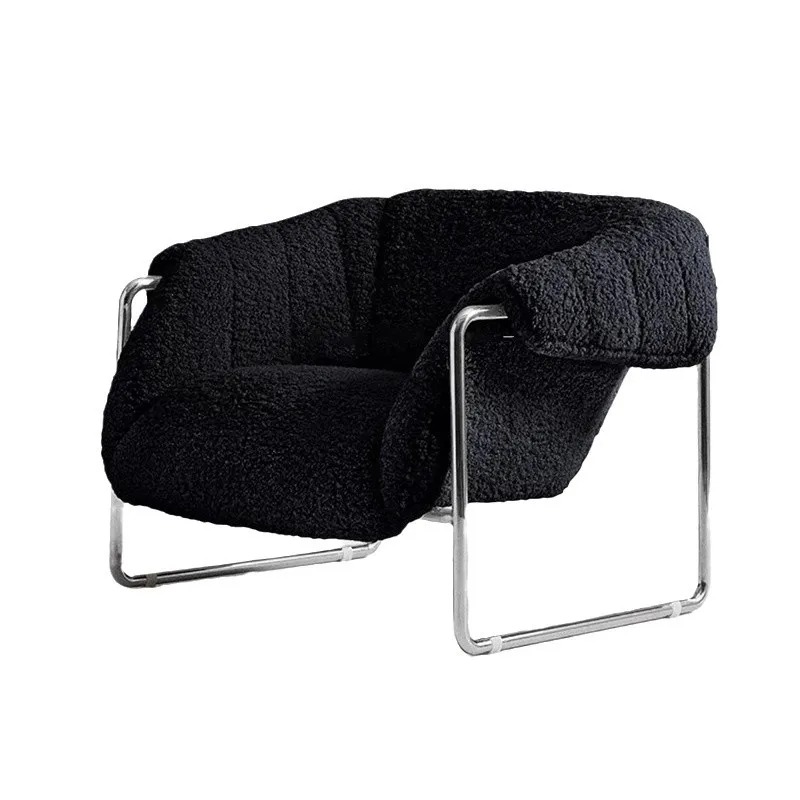 Single sofa chair, living room Italian sofa lamb wool, home balcony lazy backrest leisure chair
Single sofa chair, living room Italian sofa lamb wool, home balcony lazy backrest leisure chair