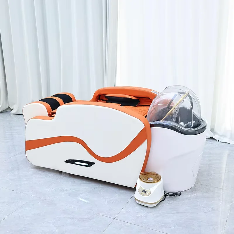 Wholesale Factory Price Barbershop Furniture Full Auto Massage Shampoo Chair Bed Luxury Airbag Hair Washing Bed with Steamer
Wholesale Factory Price Barbershop Furniture Full Auto Massage Shampoo Chair Bed Luxury Airbag Hair Washing Bed with Steamer