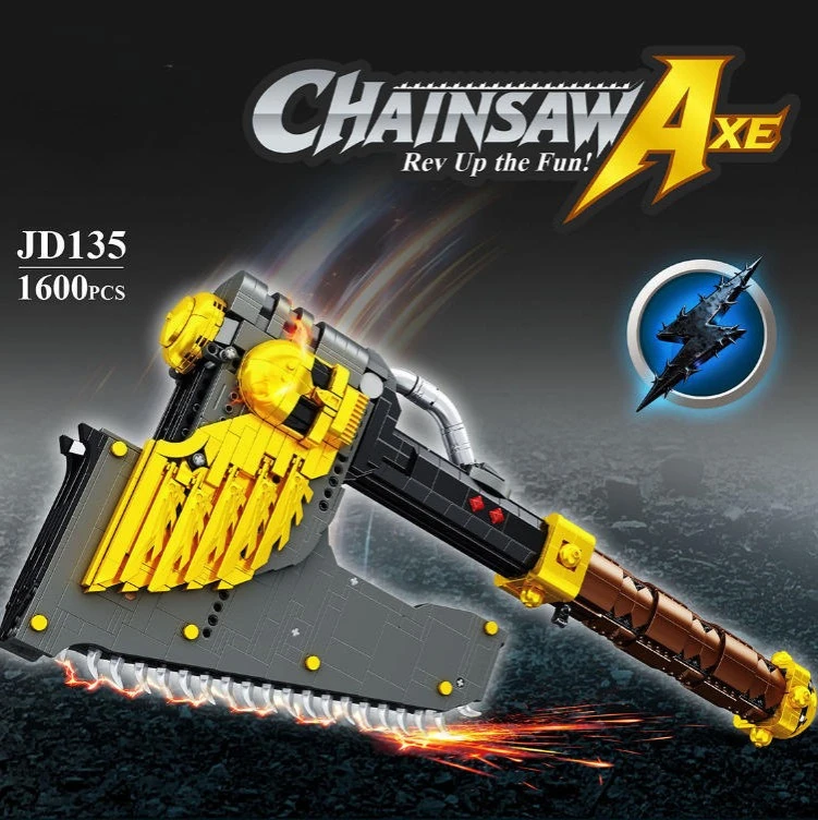 Креативный конструктор «Электрическая цепная пила-топор» 40K, коллекционная модель Томагавка из фильмов, сборная игрушка, подарок для взрослых
Креативный конструктор «Электрическая цепная пила-топор» 40K, коллекционная модель Томагавка из фильмов, сборная игрушка, подарок для взрослых