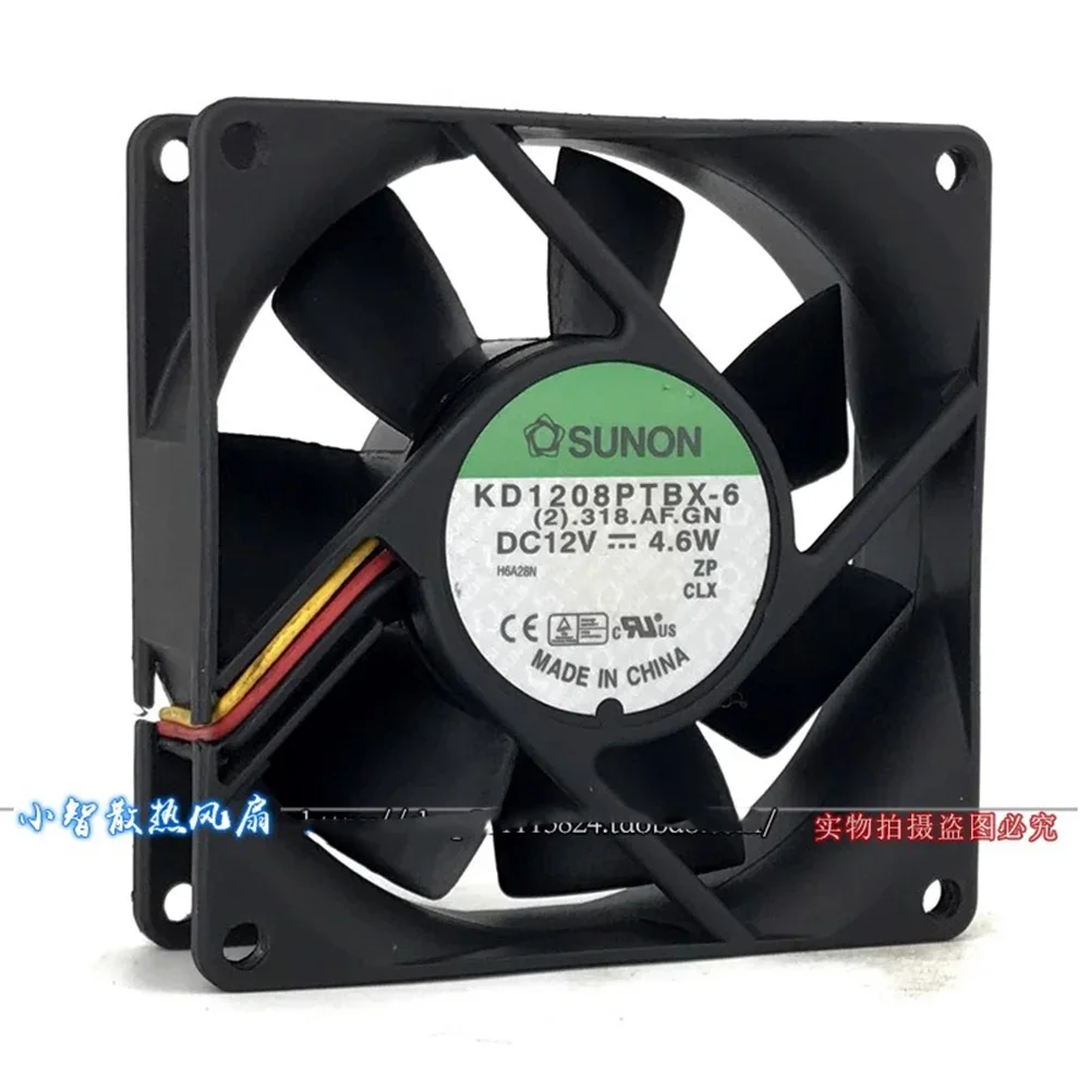 For SUNON 80mm KD1208PTBX-6 DC12V 4.6W three wire speed ball bearing cooling fan 80 * 80 * 25mm
For SUNON 80mm KD1208PTBX-6 DC12V 4.6W three wire speed ball bearing cooling fan 80 * 80 * 25mm