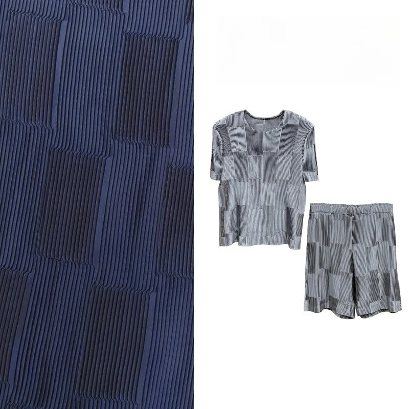 Miyake Pleated Summer 2026 Shorts Set for Women Fashionable Casual Pleated Glossy High Elastic Comfortable Two-Piece Set Pleat
Miyake Pleated Summer 2026 Shorts Set for Women Fashionable Casual Pleated Glossy High Elastic Comfortable Two-Piece Set Pleat