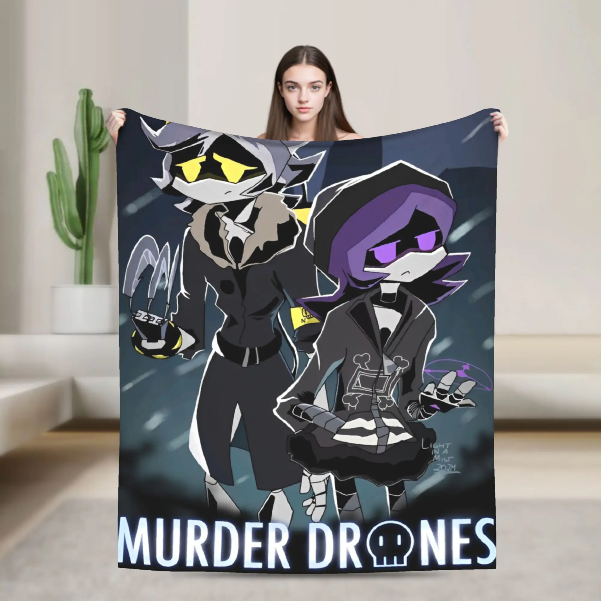 Robot Murder Drones V Uzi Warm Soft Blanket Travel Plush Throw Blanket Novelty Couch Bed Flannel Bedspread Sofa Bed Cover
Robot Murder Drones V Uzi Warm Soft Blanket Travel Plush Throw Blanket Novelty Couch Bed Flannel Bedspread Sofa Bed Cover