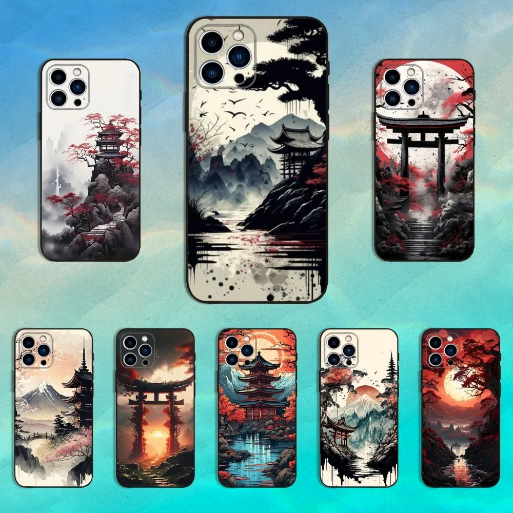 Japanese Art Style Phone Case For iPhone 16,15,14,13,12,11 Plus,Pro Max,XS,X,XR,SE,Mini,8,7,Soft Silicone Black Cover
Japanese Art Style Phone Case For iPhone 16,15,14,13,12,11 Plus,Pro Max,XS,X,XR,SE,Mini,8,7,Soft Silicone Black Cover