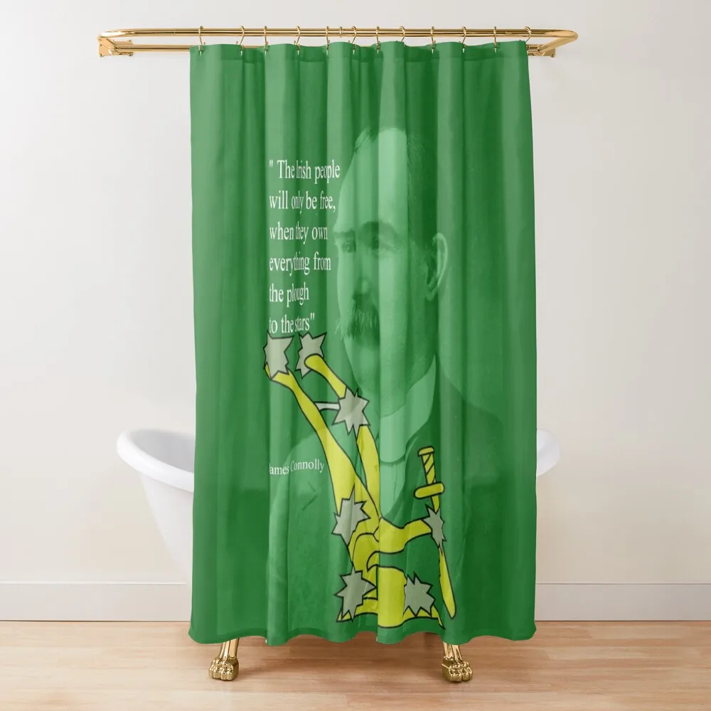 James Connolly Starry Plough Ireland Irish Shower Curtain Waterproof Fabric Shower Shower For Bathroom Set Curtain
James Connolly Starry Plough Ireland Irish Shower Curtain Waterproof Fabric Shower Shower For Bathroom Set Curtain