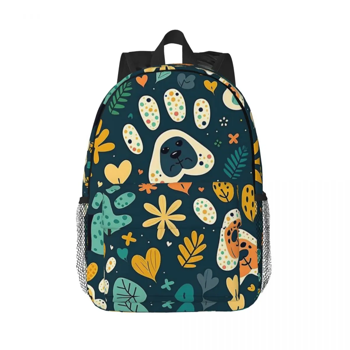 Fall Season Colorful Paw Print Dog Food Backpack Hot Sale Daypack Large Capacity Boys Girls BookBag Shoulder Bags
Fall Season Colorful Paw Print Dog Food Backpack Hot Sale Daypack Large Capacity Boys Girls BookBag Shoulder Bags