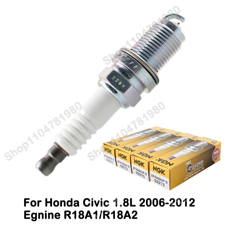 Свеча зажигания для Honda Civic 1.8L 2006-2012 IZFR6K11S ZFR6BGP-S оригинальная свеча NGK 5266 92213 R18A1 R18A2
Свеча зажигания для Honda Civic 1.8L 2006-2012 IZFR6K11S ZFR6BGP-S оригинальная свеча NGK 5266 92213 R18A1 R18A2