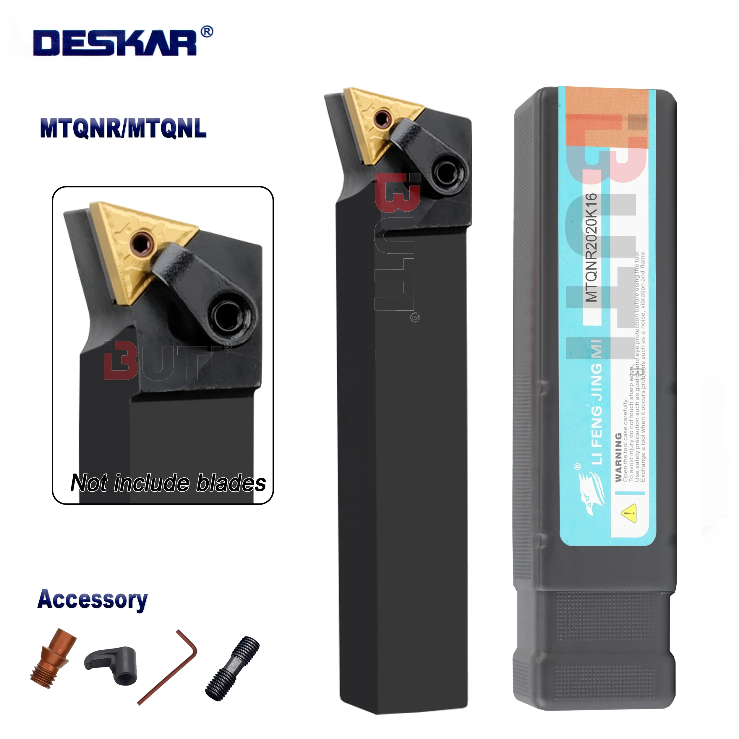 DESKAR 100% Original Turning Tool Holde MTQNR/MTQNL/1616H16/2020K16/2525M16 External Cutter Bar CNC Process Lathes Cutter TNMG
DESKAR 100% Original Turning Tool Holde MTQNR/MTQNL/1616H16/2020K16/2525M16 External Cutter Bar CNC Process Lathes Cutter TNMG