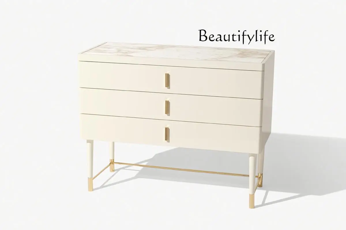 Simple modern bedside table chest cabinet bedroom metal light luxury American black and white creative side cabinet
Simple modern bedside table chest cabinet bedroom metal light luxury American black and white creative side cabinet