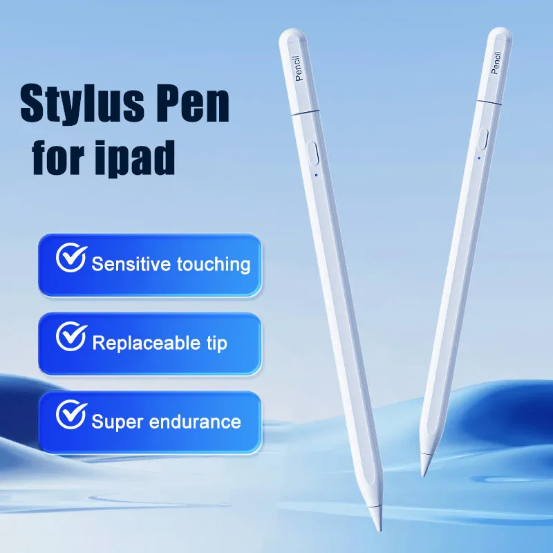 Стилус 2025 для IOS Tablet Pencil Palm Rejection Скрытый порт зарядки Смарт-ручка Емкостный экран Сенсорная ручка для iPad Pencil
Стилус 2025 для IOS Tablet Pencil Palm Rejection Скрытый порт зарядки Смарт-ручка Емкостный экран Сенсорная ручка для iPad Pencil