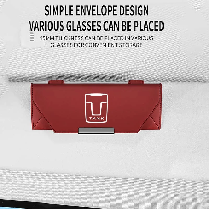 For GWM Tank 300 500 700 3 PRO 3pro 2023 2024 2025 Accessories Car Visor Sunglasses Glasses Holder Glasses Case Clip Box
For GWM Tank 300 500 700 3 PRO 3pro 2023 2024 2025 Accessories Car Visor Sunglasses Glasses Holder Glasses Case Clip Box