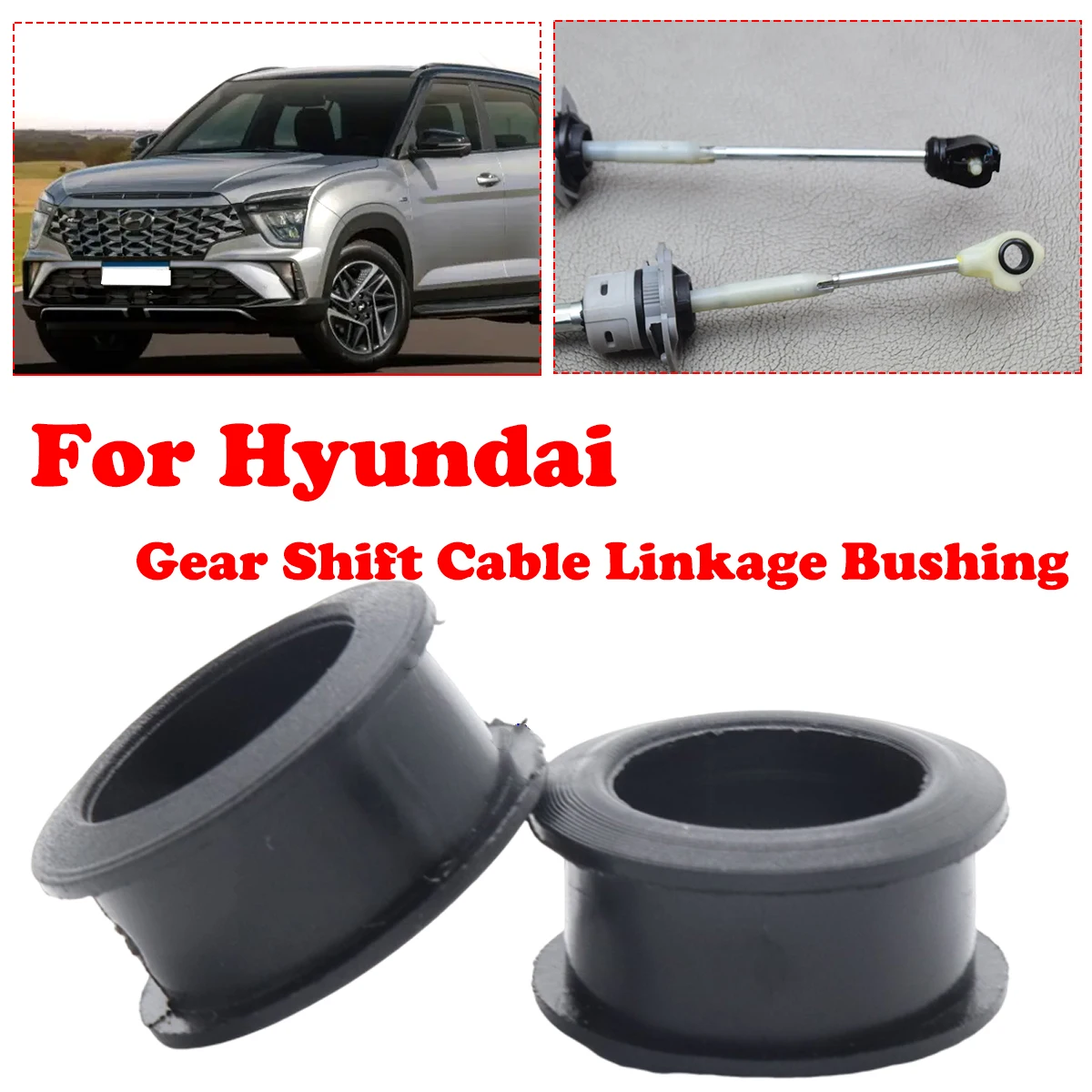 Втулка троса переключения передач для Hyundai Elantra AD, Tucson, Solaris, Accent, обе концевые втулки, прочная, 43794D7250
Втулка троса переключения передач для Hyundai Elantra AD, Tucson, Solaris, Accent, обе концевые втулки, прочная, 43794D7250