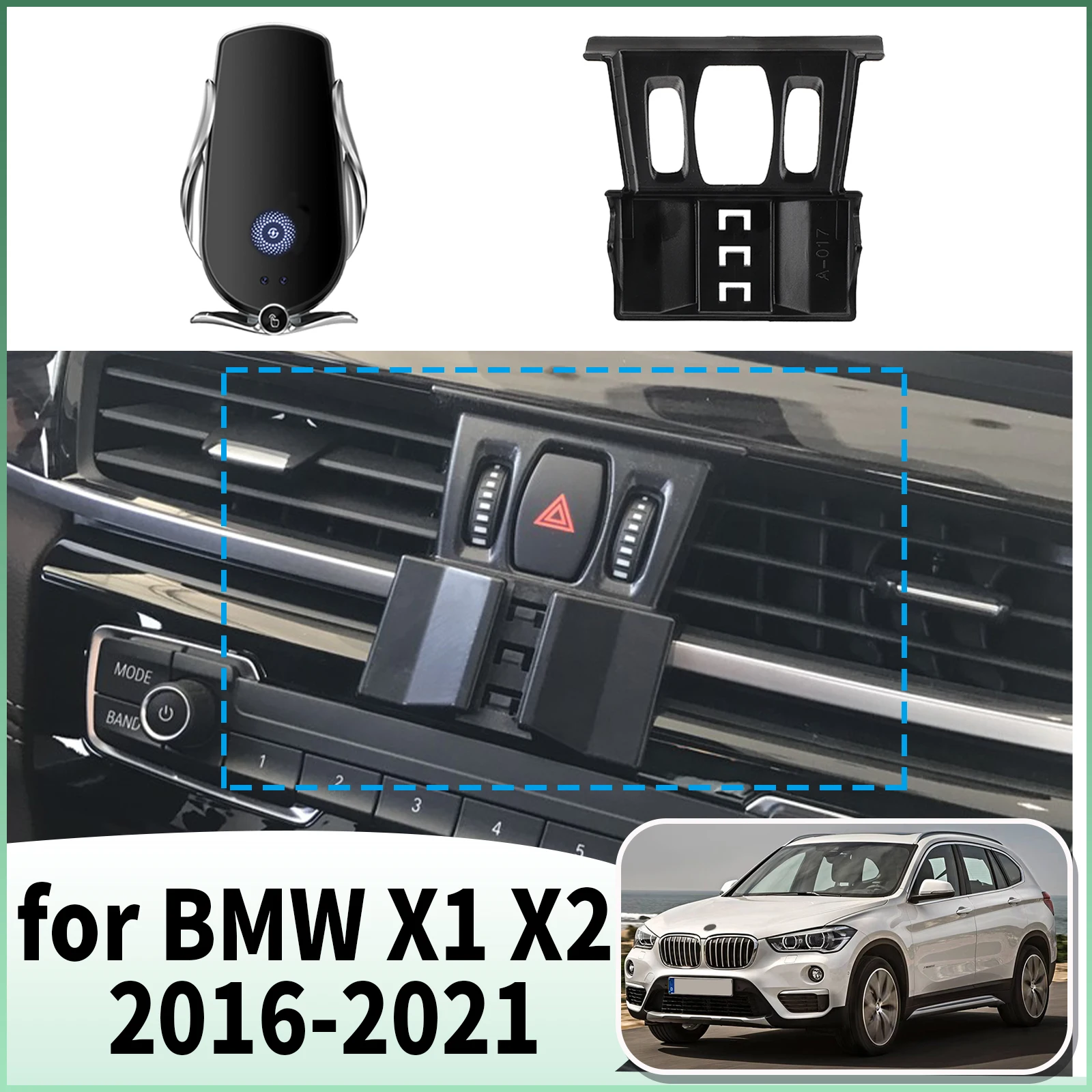 fit for BMW X1 X2 F48 F49 F39 2016-2021 Specific Dashboard Navigation Phone Holder Mount Design Car accessoires
fit for BMW X1 X2 F48 F49 F39 2016-2021 Specific Dashboard Navigation Phone Holder Mount Design Car accessoires