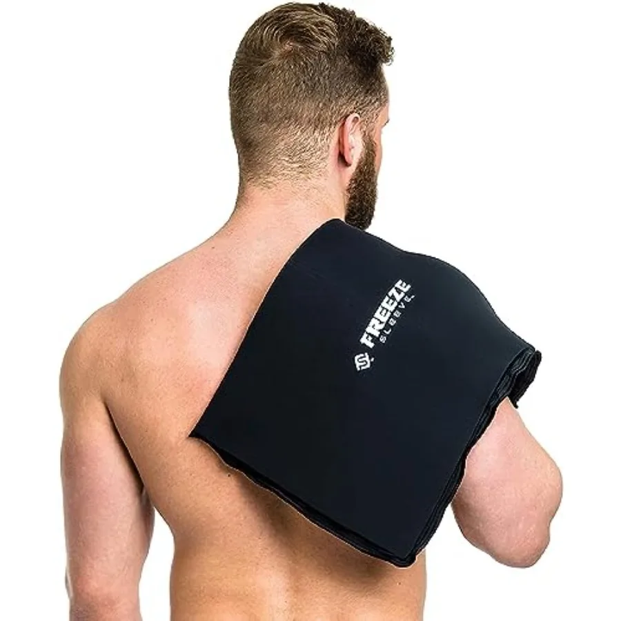 FreezeSleeve Flat Pak 12" x 17" Extra Large Reusable Gel Ice Pack for Hot and Cold Therapy Soft Flexible Cooling Pad for Back H
FreezeSleeve Flat Pak 12" x 17" Extra Large Reusable Gel Ice Pack for Hot and Cold Therapy Soft Flexible Cooling Pad for Back H