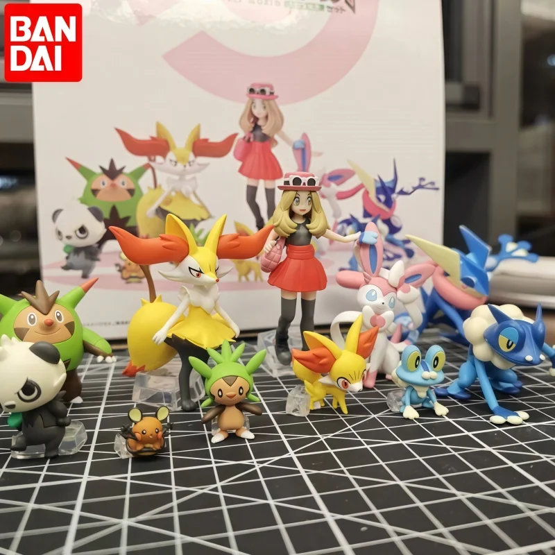 Bandai Namco Pokemon Scale World Kalos Region Figures Serena Chespin Quilladin Greninja Braixen Pancham Sylveon Model Toy Gift
Bandai Namco Pokemon Scale World Kalos Region Figures Serena Chespin Quilladin Greninja Braixen Pancham Sylveon Model Toy Gift