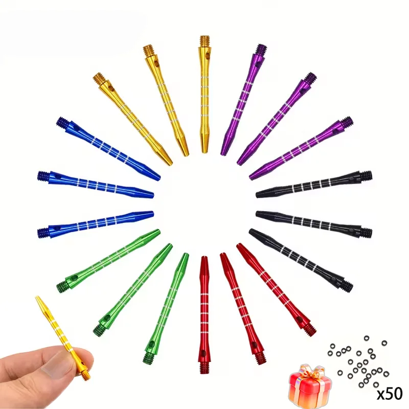 12/18 шт. цветных резных алюминиевых стержней для дротиков 2BA, 53 мм, металлические стержни с резиновыми уплотнительными кольцами, повышают точность и долговечность
12/18 шт. цветных резных алюминиевых стержней для дротиков 2BA, 53 мм, металлические стержни с резиновыми уплотнительными кольцами, повышают точность и долговечность